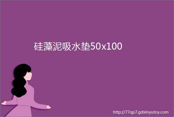 硅藻泥吸水垫50x100