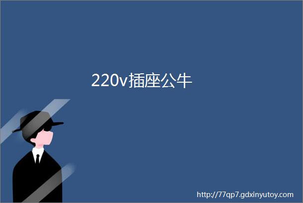 220v插座公牛